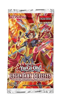 Yu-Gi-Oh! Trading Card Game Legendary Duelists Soulburning Volcano Foil Box - 36 Packs - Image 3