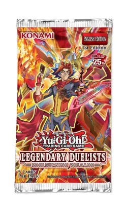 Yu-Gi-Oh! Trading Card Game Legendary Duelists Soulburning Volcano Foil Box - 36 Packs - Image 6