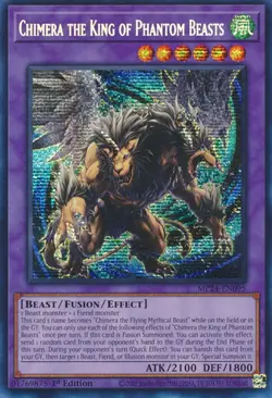 Chimera the King of Phantom Beasts MP24-EN095 25th Anniversary Tin: Dueling Mirrors 1st Edition - Image 1