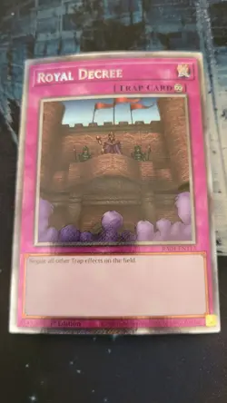 Yugioh Stampede - Royal Decree - Platinum Secret Rare - RA04-EN113 - Image 2