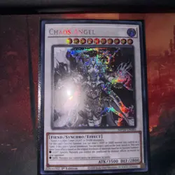 Prismatic Secret Rare Chaos Angel MP24-EN086 NM Near Mint 1st Edition Yugioh YGO - Image 4