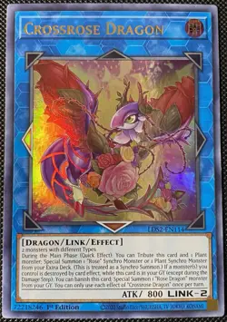 Crossrose Dragon LDS2-EN114 Legendary Duelists: Season 2 - Yugioh Card - Image 3