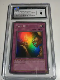 Trap Hole LOB-058 The Legend of Blue Eyes White Dragon 1st Edition - Image 1