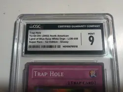 Trap Hole LOB-058 The Legend of Blue Eyes White Dragon 1st Edition - Image 3