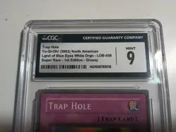 Trap Hole LOB-058 The Legend of Blue Eyes White Dragon 1st Edition - Image 8