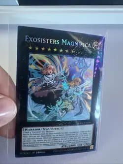 Exosisters Magnifica (Platinum Secret Rare) RA02-EN038 25th Anniversary Rarity Collection II 1st Edition - Image 2