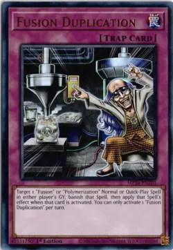 Fusion Duplication - MP24-EN201 - Ultra Rare NM Yugioh - Image 1