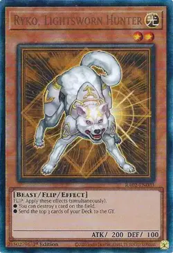 Ryko, Lightsworn Hunter (PUR) RA02-EN003 25th Anniversary Rarity Collection II 1st Edition - Image 1