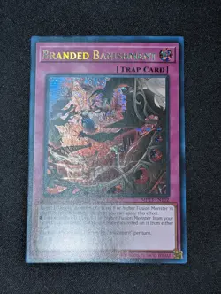 "Branded Banishment" 1st Edition MP23-EN102 (Secret Rare) - Yu-Gi-Oh TCG - Image 1