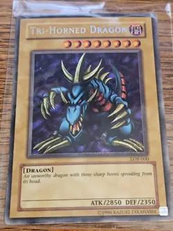 Tri-Horned Dragon LOB-000 The Legend of Blue Eyes White Dragon Unlimited - Image 11