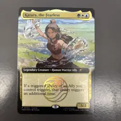 Magic The Gathering X Avatar Katara The Fearless Promo Card SDCC EXCLUSIVE MINT - Image 1