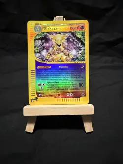 Alakazam  33/165 Reverse Holo Expedition Base Set Pokemon Card - Image 1