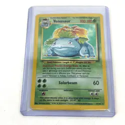 PokÃ©mon TCG Venusaur Base Set Holo Unlimited Rare Card 15/102 1999 - Image 1