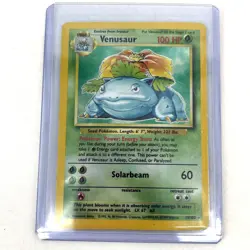 PokÃ©mon TCG Venusaur Base Set Holo Unlimited Rare Card 15/102 1999 - Image 2