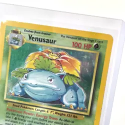 PokÃ©mon TCG Venusaur Base Set Holo Unlimited Rare Card 15/102 1999 - Image 5