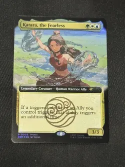 Magic The Gathering x Avatar Katara The Fearless Promo Card SDCC 2025 IN HAND - Image 1