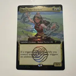 Magic The Gathering X Avatar Katara The Fearless Promo Card SDCC 2025 IN HAND - Image 1