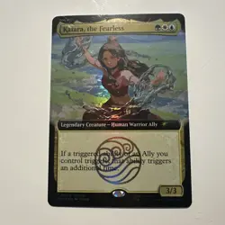 Magic The Gathering X Avatar Katara The Fearless Promo Card SDCC 2025 IN HAND - Image 2