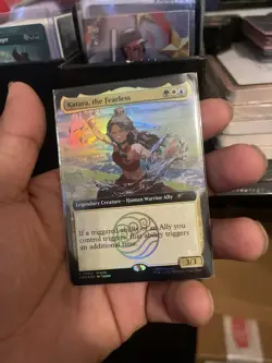 Magic The Gathering X Avatar Katara The Fearless Promo Card SDCC 2025 IN HAND - Image 2
