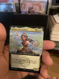 Magic The Gathering X Avatar Katara The Fearless Promo Card SDCC 2025 IN HAND - Image 3
