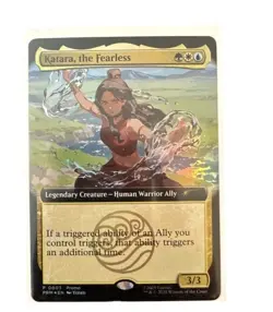 Magic The Gathering X Avatar Katara The Fearless Promo Card SDCC 2025 IN HAND - Image 1