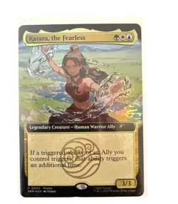 Magic The Gathering X Avatar Katara The Fearless Promo Card SDCC 2025 IN HAND - Image 3