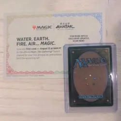 Magic The Gathering X Avatar Katara The Fearless Promo Card SDCC 2025 IN HAND - Image 2