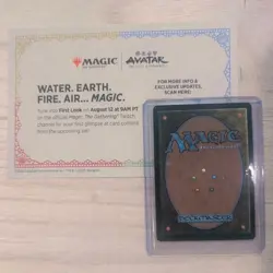 Magic The Gathering X Avatar Katara The Fearless Promo Card SDCC 2025 IN HAND - Image 4