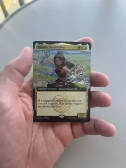 Magic The Gathering X Avatar Katara The Fearless Promo Card SDCC 2025 IN HAND - Image 2