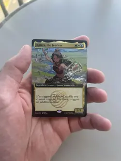 Magic The Gathering X Avatar Katara The Fearless Promo Card SDCC 2025 IN HAND - Image 5