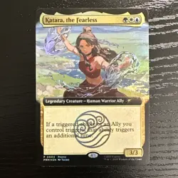 Magic The Gathering X Avatar Katara The Fearless Promo Card SDCC 2025 IN HAND - Image 11