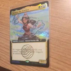 Magic The Gathering x Avatar Katara The Fearless Promo Card SDCC 2025 IN HAND - Image 7