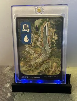 MTG Island (295) - JP Full Art - Kamigawa: Neon Dynasty (NEO) #295 MTG - Image 1
