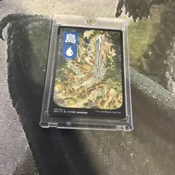 MTG Island (295) - JP Full Art - Kamigawa: Neon Dynasty (NEO) #295 MTG - Image 6