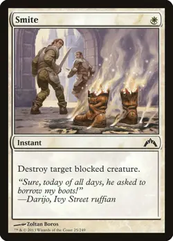 Smite 25 GTC Zoltan Boros Instant Destroy MTG WOTC - Image 1