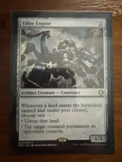 Tiller Engine MTG Dominaria United Commander Rare 20 NM Condition - Image 1