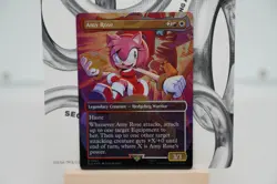 Amy Rose MTG Secret Lair x Sonic: Friends & Foes Foil âœ¨ Edition 2083 SLD - Image 1