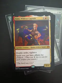 Sami, Wildcat Captain *Mythic Rare* Magic MtG x1 Edge of Eternities - Image 1