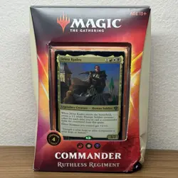2020 Ruthless Regiment Commander Deck SEALED â€“ Commander Decks Magic MTG C20 - Image 1