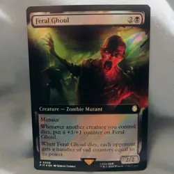 Feral Ghoul - Surge Foil Extended Art PIP LP MTG - Image 1
