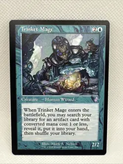 MTG - Trinket Mage Time Spiral Remastered Regular NM Unplayed - Image 1
