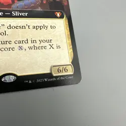 Magic MTG Sliver Gravemother Extended Art Commander Masters NM Condition - Image 3