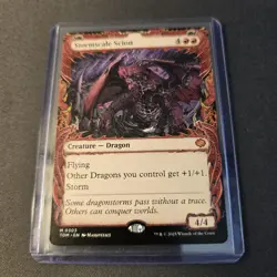 MTG Stormscale Scion 303 Showcase Regular Mythic Tarkir: Dragonstorm TDM - Image 2