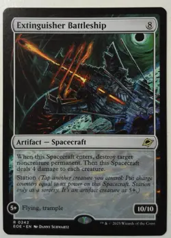 Extinguisher Battleship *Rare* Magic MtG x1 Edge of Eternities - Image 1
