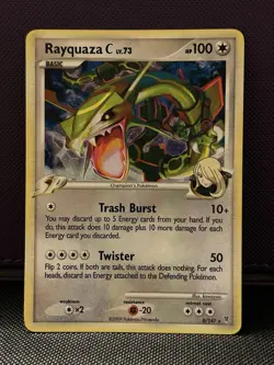 Pokemon TCG Rayquaza C Holo Rare NM Supreme Victors 8/147 - Image 1