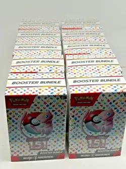 Pokemon TCG Scarlet & Violet 151 Booster Bundle Factory Sealed LOT of 10 - Image 3