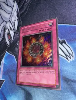 Ring Of Destruction MP/HP Secret Rare Unlimited PGD-000 Yugioh! - Image 2