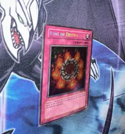 Ring Of Destruction MP/HP Secret Rare Unlimited PGD-000 Yugioh! - Image 4