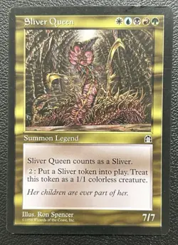 MTG SLIVER QUEEN:  Stronghold:  Magic The Gathering  LP/NM  !!! VERY NICE !! - Image 1