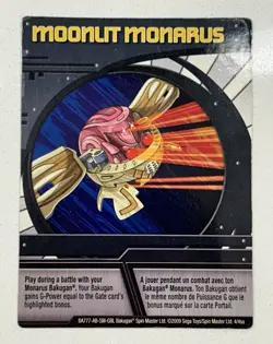 BAKUGAN BATTLE BRAWLERS HAOS  Moonlit Monarus CARD INCLUDED 2010 LIGHT-UP - Image 9